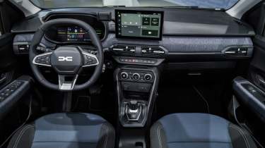 Dacia Sandero facelift - dash